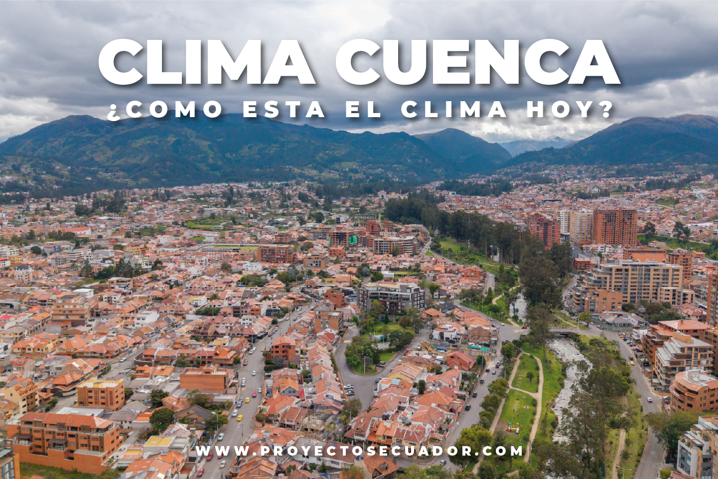 Como esta el Clima en Cuenca hoy?