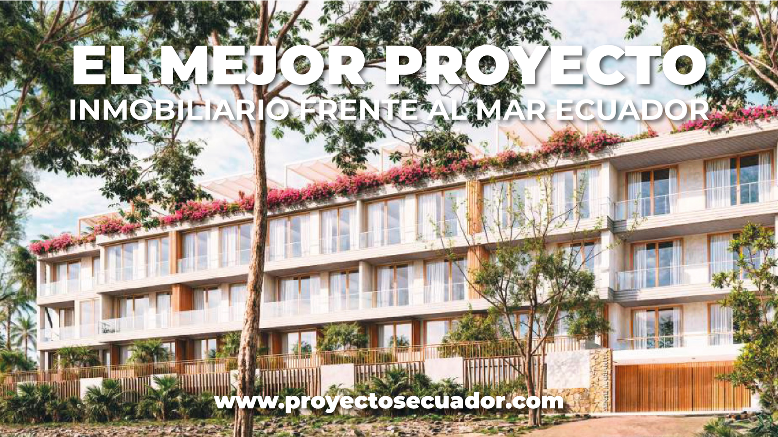 El mejor proyecto inmobiliario frente al mas Ecuador - Prouyectos Ecuador