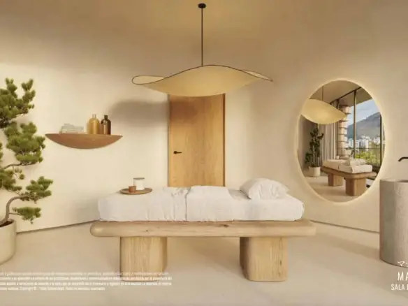 Sala de masaje Uribe Schwarzkopf - Proyectos Ecuador