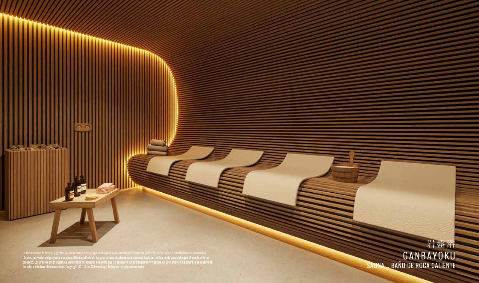 Sauna Uribe Schwarzkopf - Proyectos Ecuador