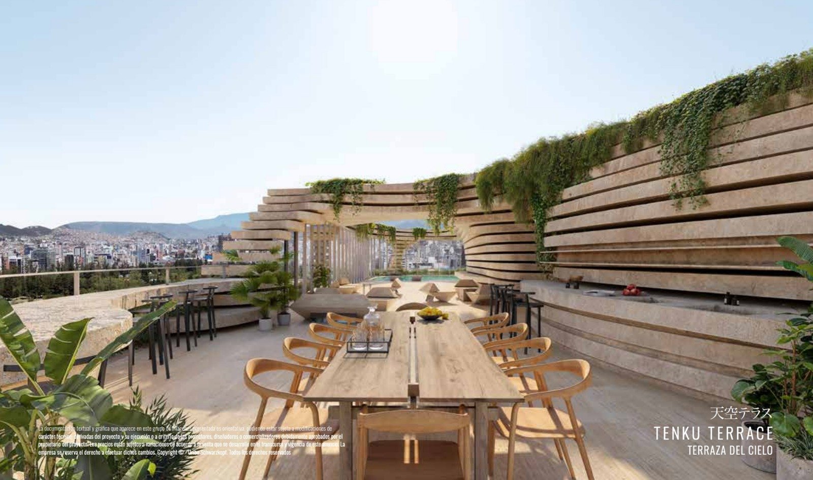 Terraza del Cielo Uribe Schwarzkopf - Proyectos Ecuador