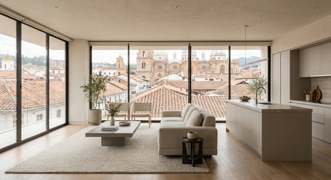 Interior de casa en venta en Cuenca Ecuador - Imagen ilustrativa