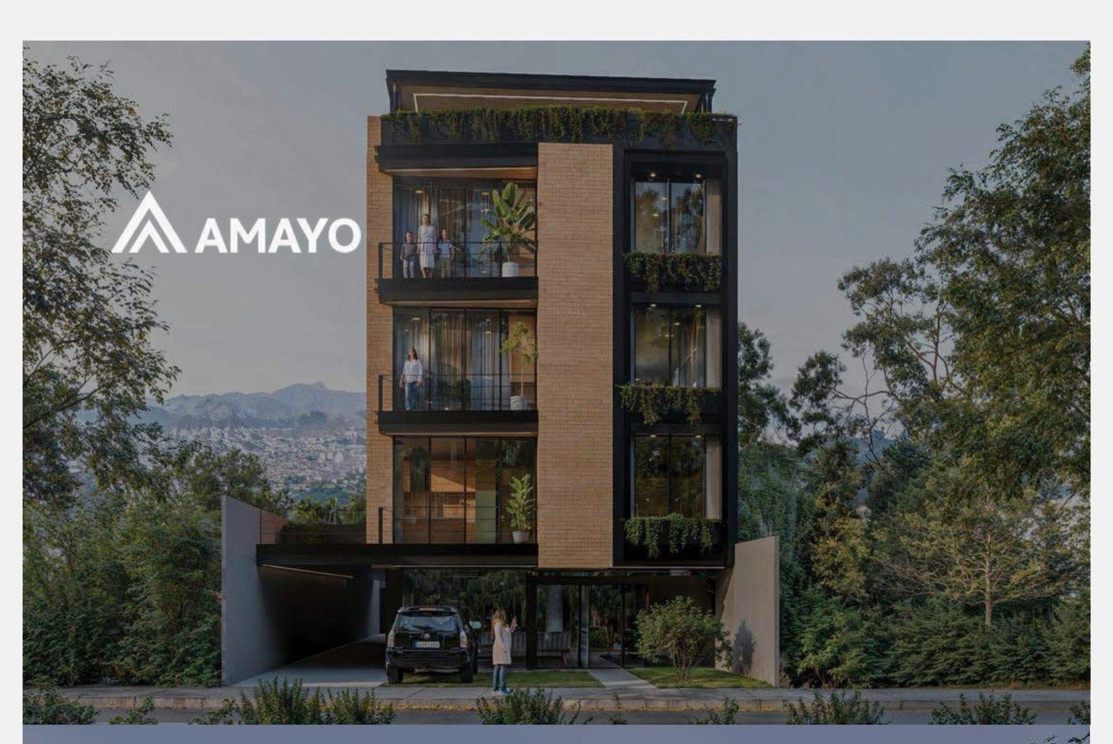 Fachada de AMAYO en la Av. Primero de Mayo, Cuenca